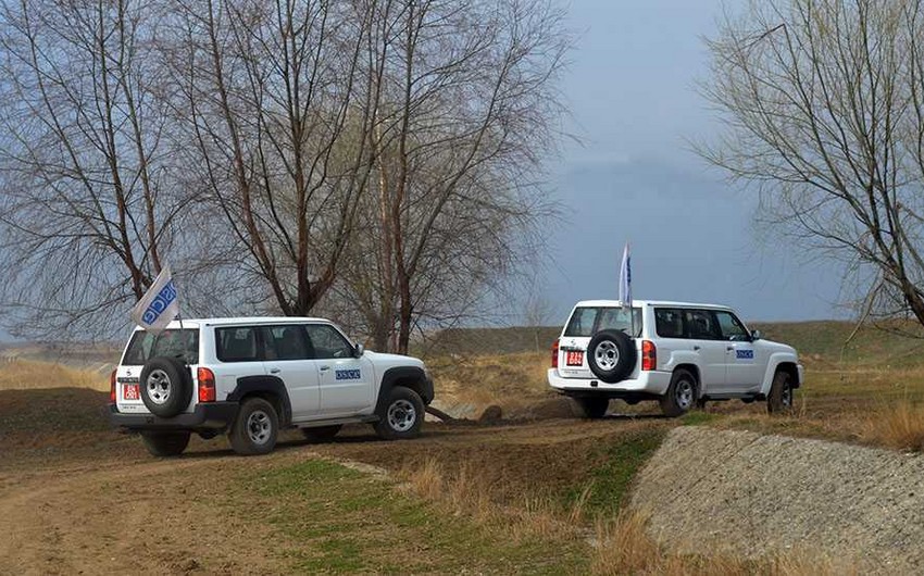 OSCE to hold monitoring on Line of Contact of Azerbaijani and Armenian troops