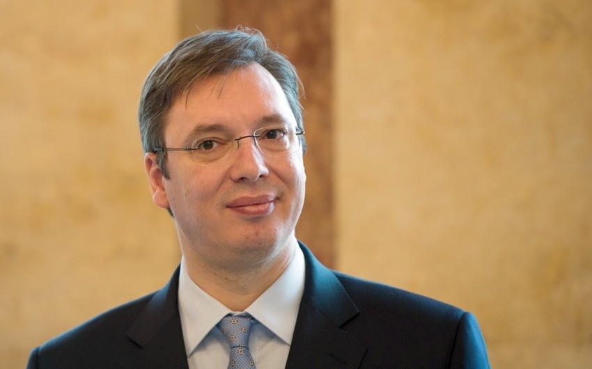 Вучич пригласил президента Азербайджана посетить с официальным визитом Сербию