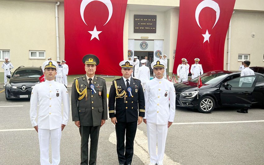 Türkiyədə təhsilini başa vuran Azərbaycan hərbçilərinə diplomlar təqdim edilib