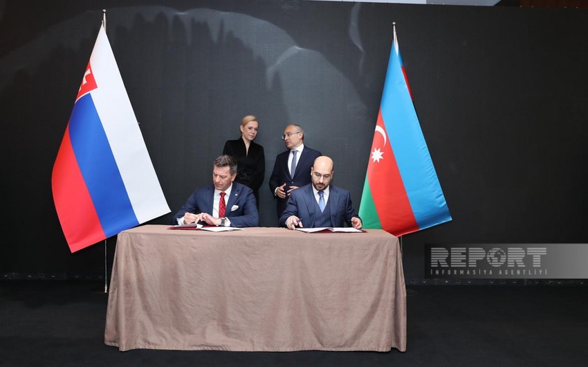 Azerbaijan, Slovakia sign two documents on cooperation
