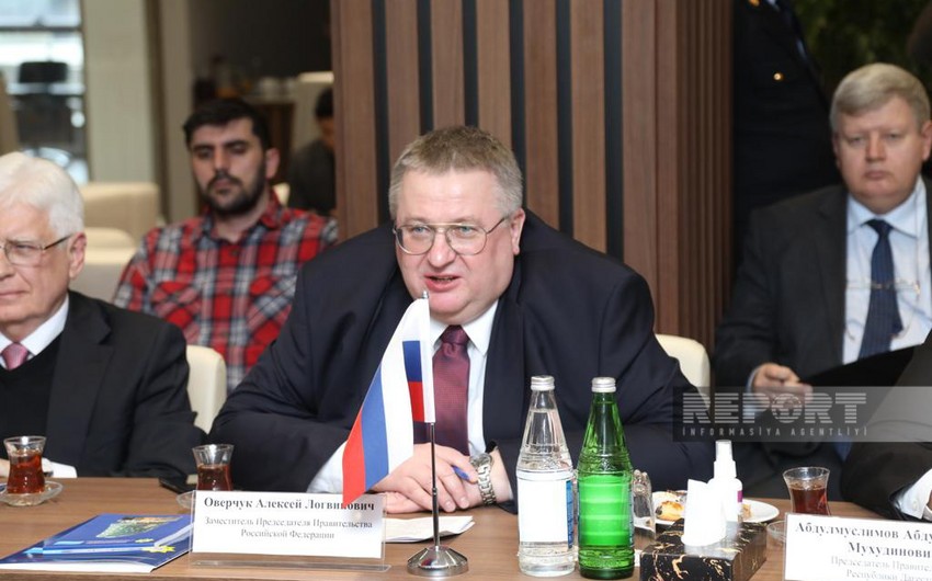 Russia interested in stronger relations with Azerbaijan, Deputy PM Overchuk says