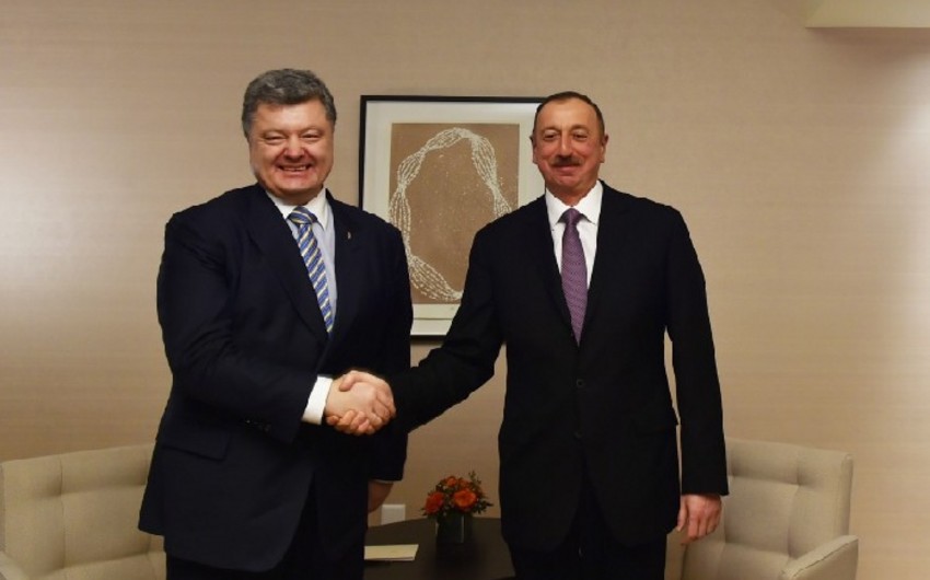 Президент Азербайджана направил украинскому коллеге поздравительное письмо