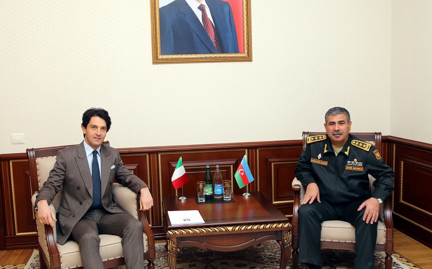 Azerbaijan and Italy discuss issues of military-technical cooperation
