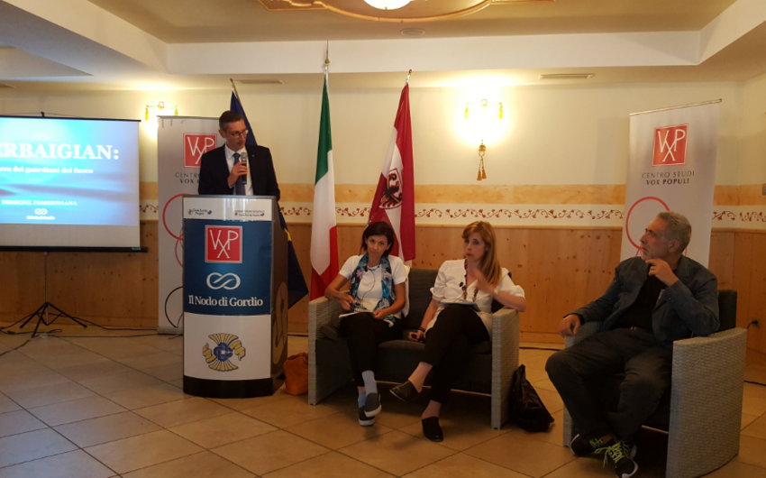 İtaliyada keçirilən beynəlxalq konfransda Azərbaycanla bağlı panellər təşkil olunub