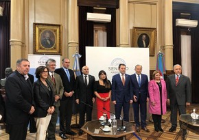 Elnur Məmmədov Argentina Senatının üzvləri ilə görüşüb