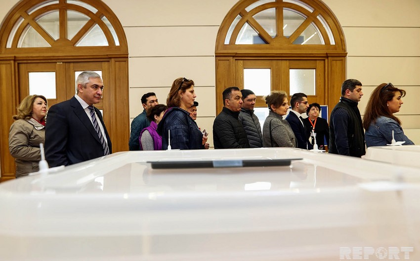ЦИК обнародовала данные об активности избирателей в Азербайджане на 10:00