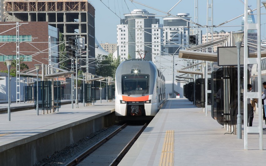 Free electric trains will serve in Baku today