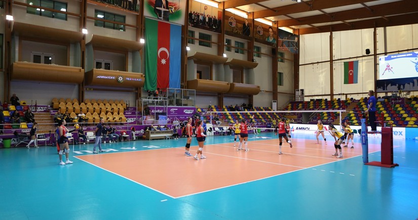 Voleybol üzrə Azərbaycan Kubokunda qrup mərhələsinin son oyunları keçirilib