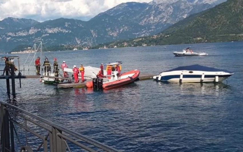 İtaliyanın Macciore gölündə qayıq batıb, 3 nəfər ölüb, 1 nəfər itkin düşüb