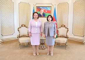 Сахиба Гафарова встретилась с заместителем председателя Мажилиса Парламента Казахстана