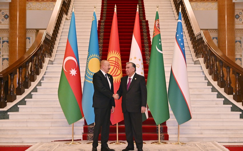 President Aliyev attends 5th Consultative Meeting of Heads of State of Central Asia in Dushanbe