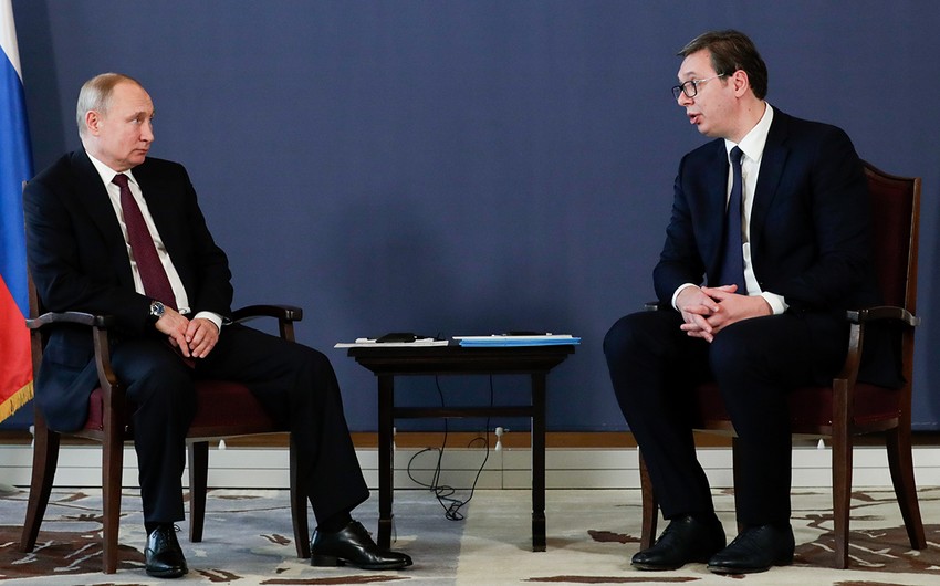 Путин извинился перед президентом Сербии из-за поста Захаровой