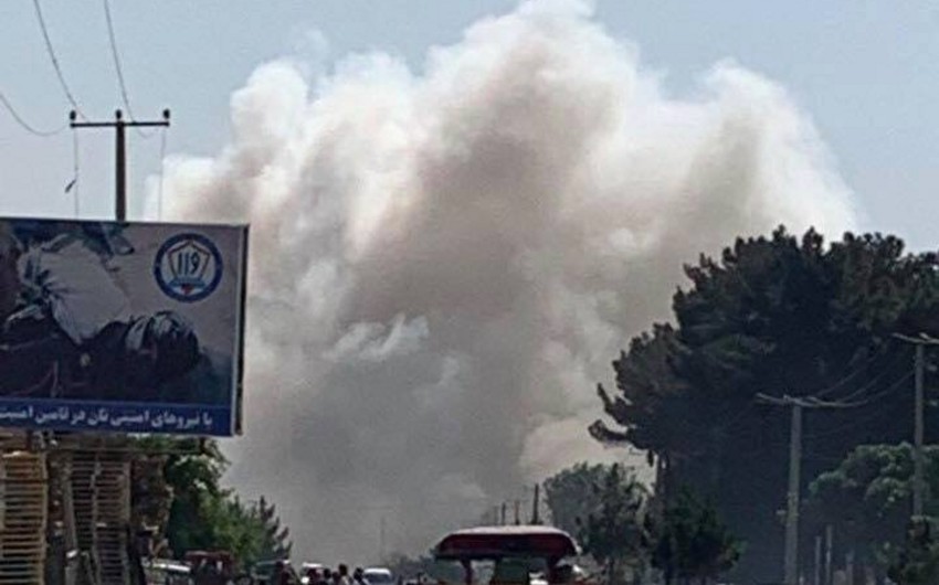 Explosion near U.S. convoy in Kabul, casualties reported
