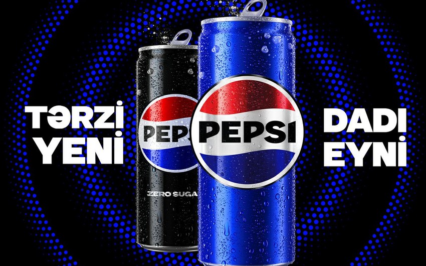 Pepsi 120 ölkədə vizual görkəmini dəyişərək 14 ildən sonra yeni görünüşünü təqdim edir - FOTO