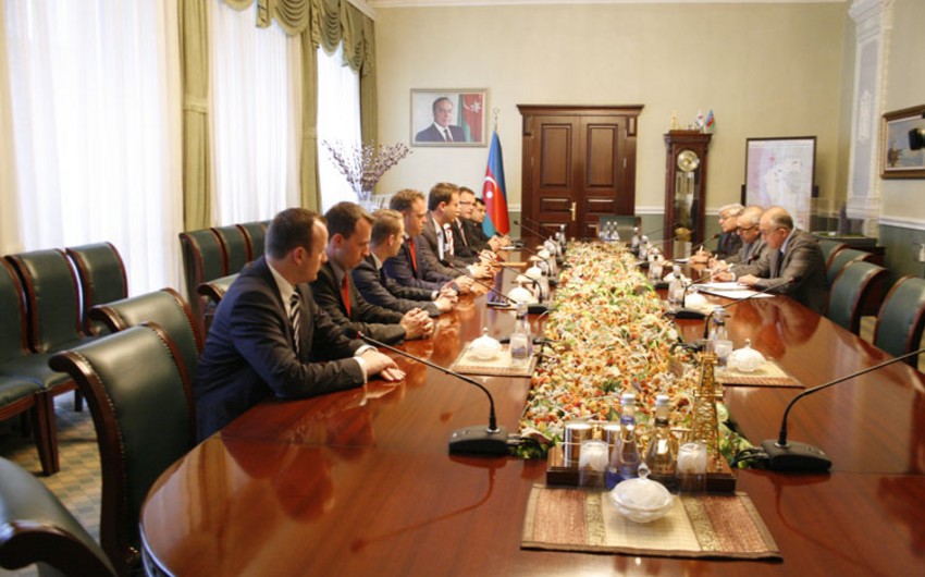 Meeting with parliamentary group of Federal State of Thuringia, Germany held in SOCAR