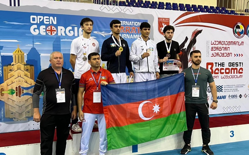 Azərbaycan karateçiləri Gürcüstanda keçirilən beynəlxalq turnirdə 13 medal qazanıb