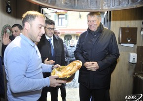 Romanian President visits Icherisheher