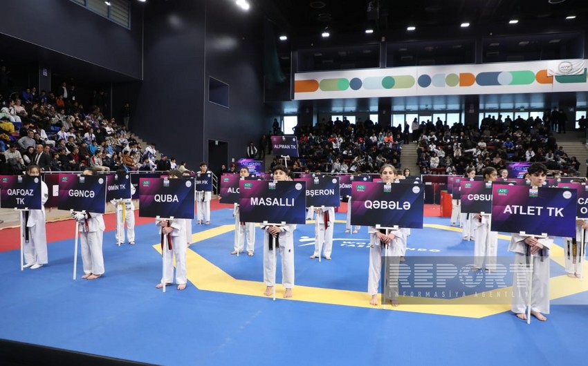 Taekvondo üzrə Azərbaycan birincilikləri və çempionatının açılış mərasimi keçirilib