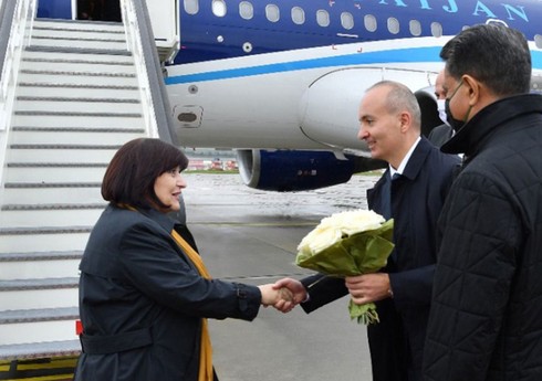 Сахиба Гафарова находится с официальным визитом в Словакии