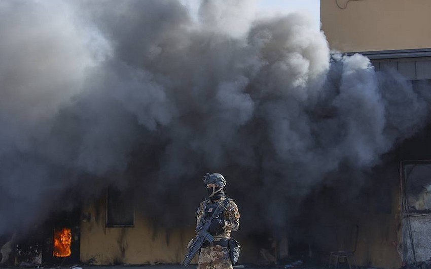Вблизи посольства США в Багдаде упали две ракеты