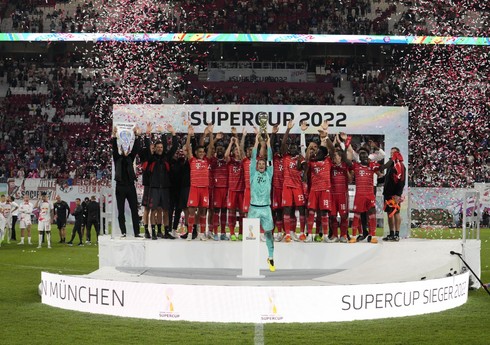 "Бавария" 10-й раз выиграла Суперкубок Германии