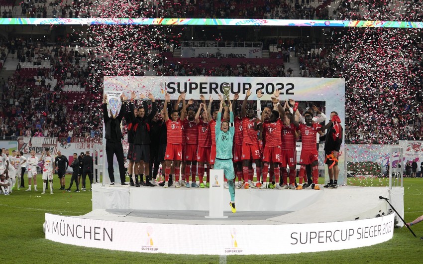 Бавария 10-й раз выиграла Суперкубок Германии