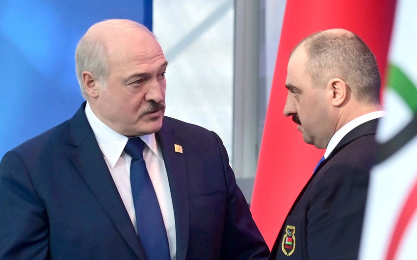 Lukashenko dismisses his son from office