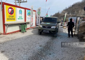 По дороге Ханкенди-Лачын беспрепятственно проехали 35 автомобилей российских миротворцев