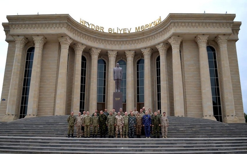Military Attachés of foreign countries in Azerbaijan visit military unit