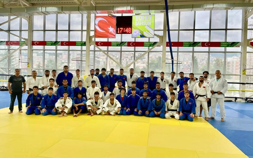 Azerbaijani judokas train for European championship in Turkey 