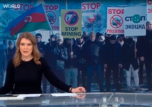 Телеканал TRT World посвятил репортаж акции протеста на дороге Ханкенди-Лачын
