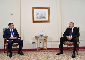 Presidents of Azerbaijan and Kyrgyzstan meet in Istanbul