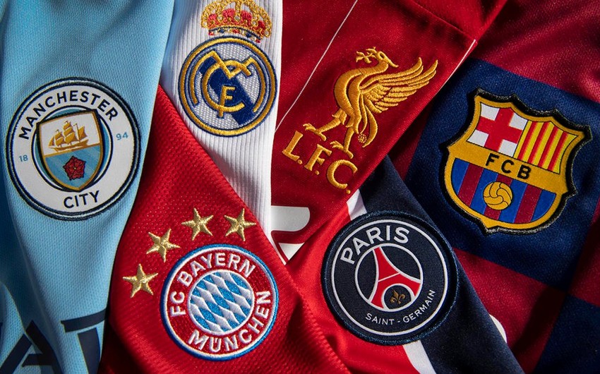 Avropanın ən yaxşı klubları açıqlanıb