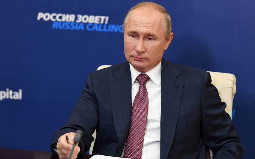 Vladimir Putin: Dünyada qaynar qlobal münaqişələrə yol vermək olmaz