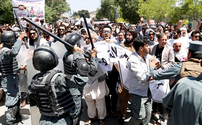В Афганистане в ходе антиправительственных протестов погибли 4 человека, 8 получили ранения
