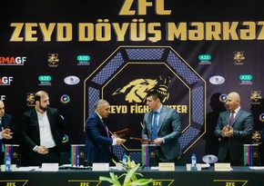 Zeyd Döyüş Mərkəzi ilə Azərbaycan MMA və Qrapplinq Federasiyası arasında əməkdaşlıq memorandumu imzalanıb