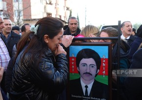 В Барде простились с 7 пропавшими без вести, убитыми в Ходжалы армянскими военными в 1992 году