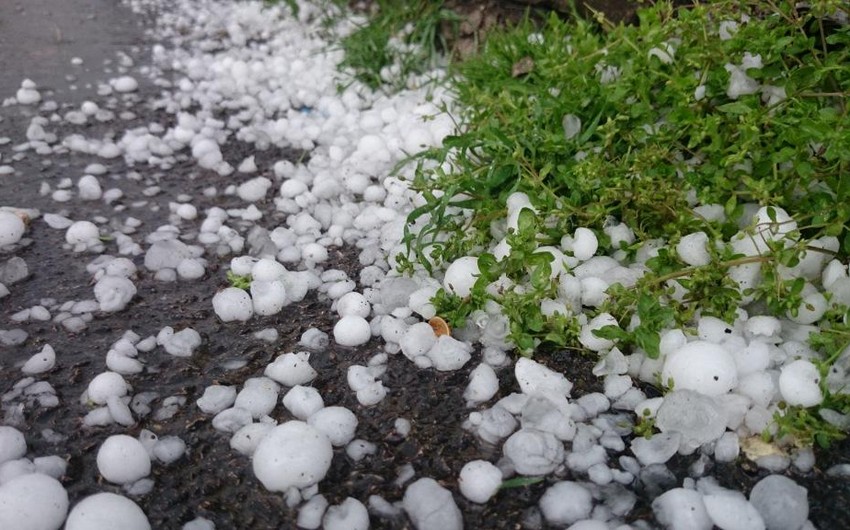 Tomorrow hail is predicted in Azerbaijani regions