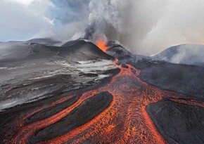 Konqoda daha bir vulkan püskürüb
