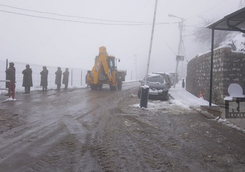 В Шуше дороги очищены от снега, обеспечено бесперебойное движение транспорта