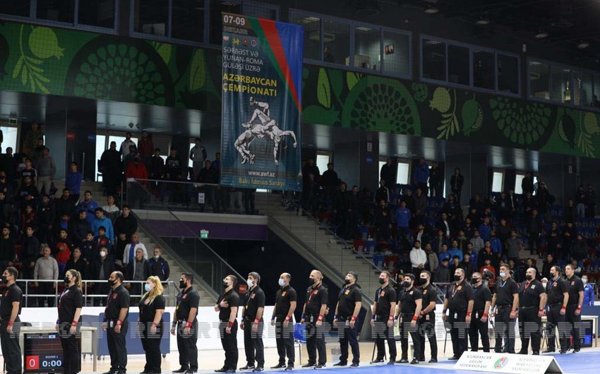 Состоялось открытие чемпионата Азербайджана по борьбе