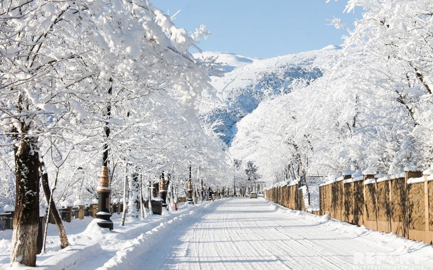 Sulu qar yağacaq, güclü külək əsəcək, temperatur 4-6 dərəcə aşağı enəcək - XƏBƏRDARLIQ