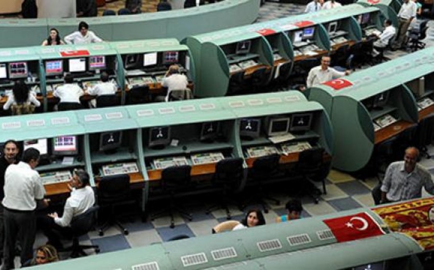 Istanbul Stock Exchange down by 2.3%, USD reached 2.94 TRY