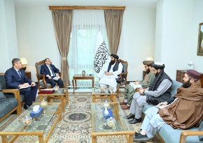 Ambassador of Azerbaijan meets with Minister of Foreign Affairs of Afghanistan in Kabul