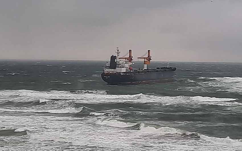 Cargo ship sinks in Sea of Marmara