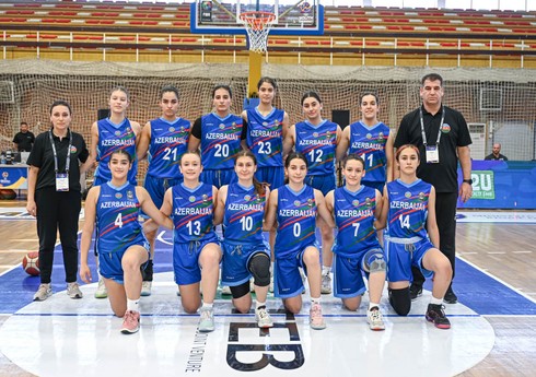 Азербайджанские баскетболистки стали серебряными призерками чемпионата Европы