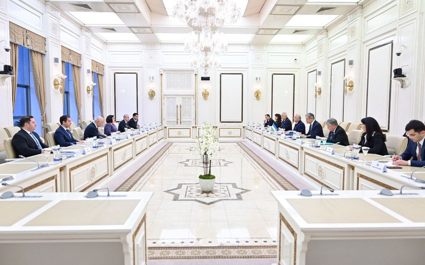 Сахиба Гафарова встретилась с первым зампредом парламента Узбекистана