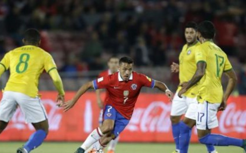 ​Бразилия начала отбор к чемпионату мира с поражения от Чили - ВИДЕО