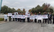 Protest against pro-Armenian congressman Frank Pallone held in Baku