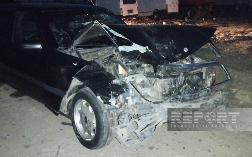 Kürdəmirdə yol-nəqliyyat hadisəsində 2 nəfər yaralanıb